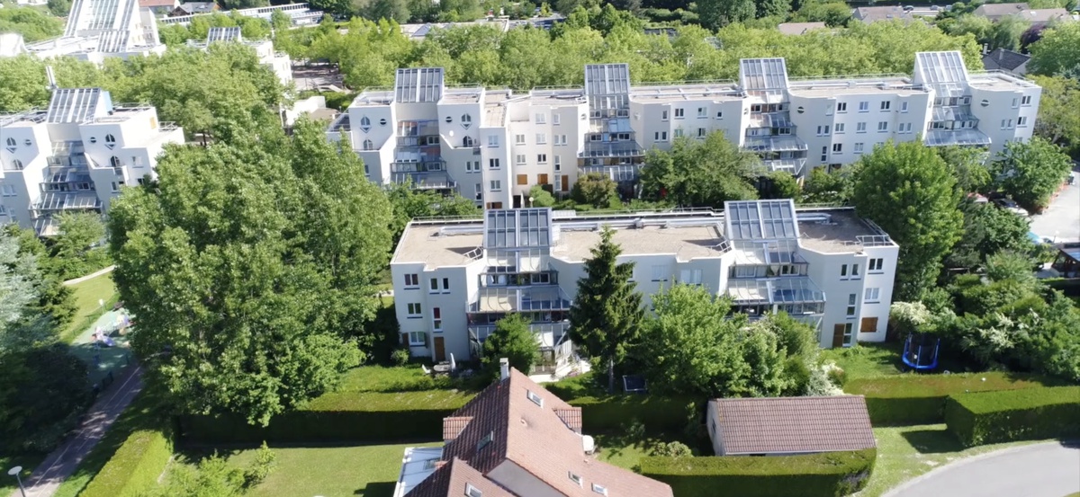 Relevé au drone d'une Résidence à Guyancourt (78)