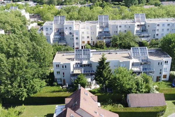 Relevé au drone d'une Résidence à Guyancourt (78)